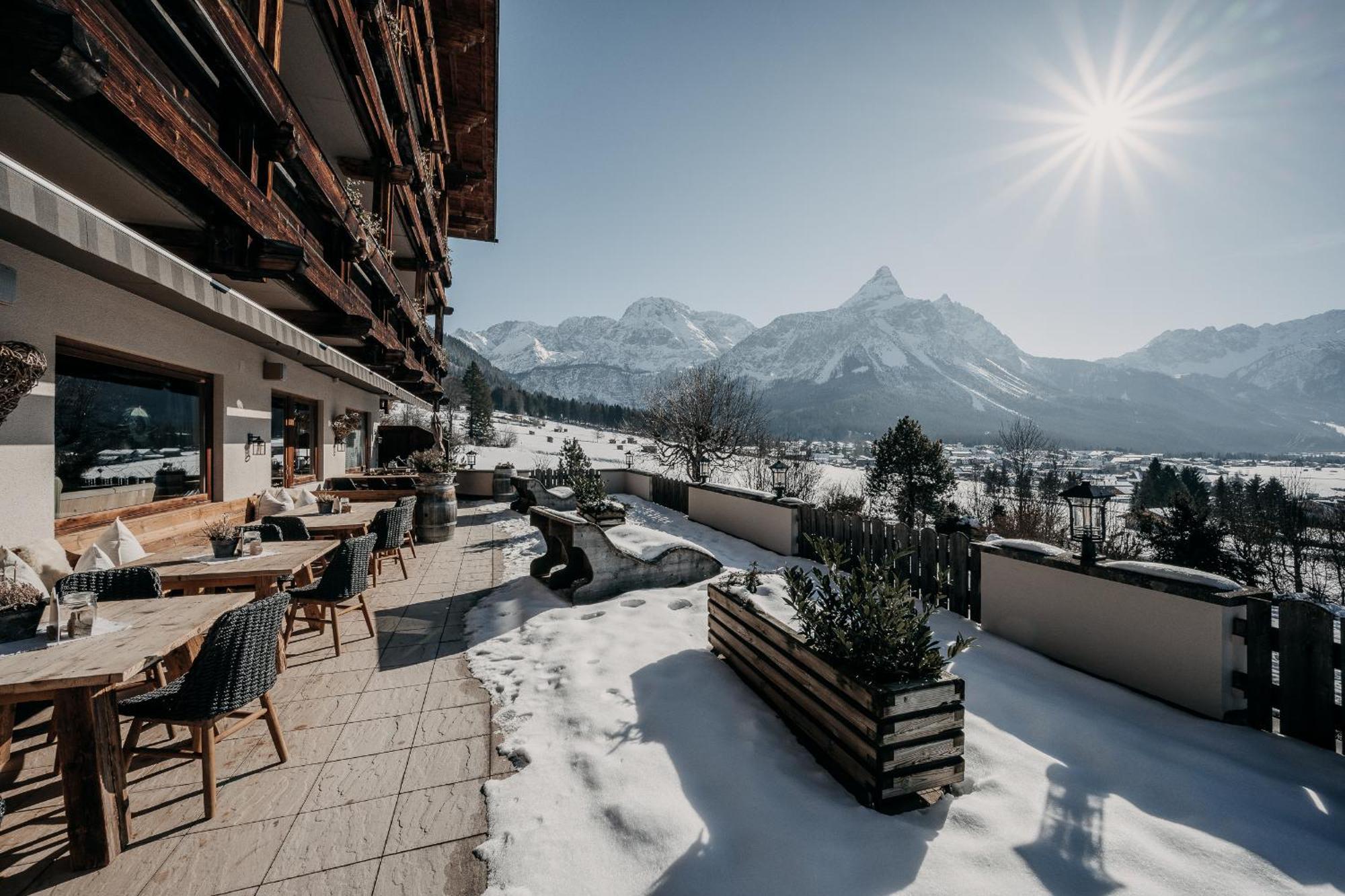Alpenappartements Cristall Ehrwald Bagian luar foto